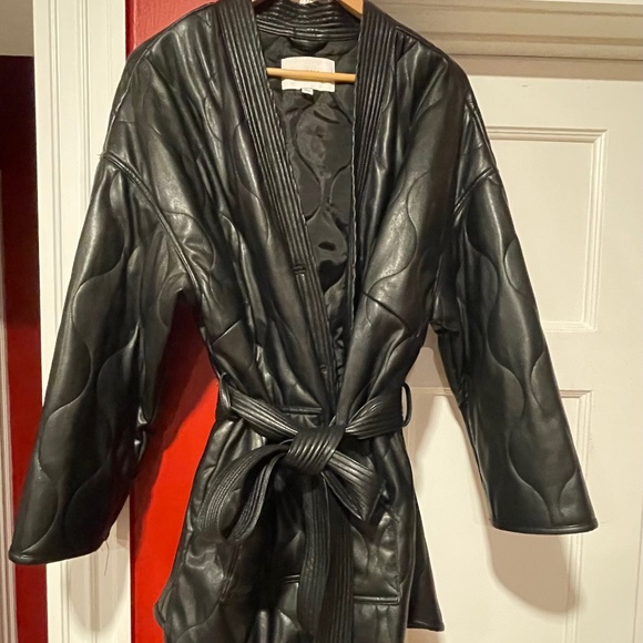 EUC Pistola Denim Fallon Long Sleeve Quilted Kimono Jacket L $238 - Picture 1 of 4